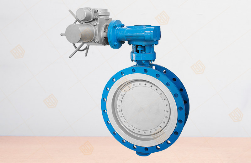 Electric Metal Hard Seal Butterfly Valve